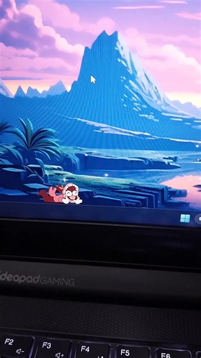 All because I seen one video about shimeji for your desktop I had to see if it was possible and it WAS! now I got little Caine to keep me company while I edit or gaming. I love this so much! #shimeji #tadc #caine