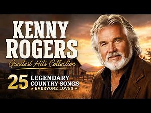 Kenny Rogers Greatest Hits Collection 🎸 25 Legendary Country Songs Everyone Loves