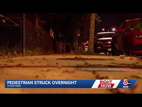 Pedestrian struck by vehicle in Hyde Park