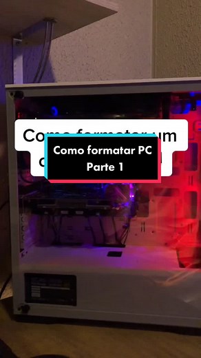 Como formatar um computador? Fácil, rápido e descomplicado! #pc #computador #pcparts #pctips #pcbuild #hardware #formatpc #windows10