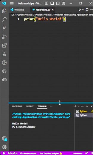 Beginner's Guide to Python: Writing Hello World