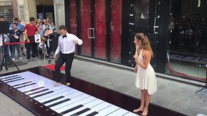 455K views · 2.9K shares | il Grande Piano from Cremona (Italy) look like they're having great fun playing The Pink Panther theme tune by Henry Mancini  | Music Crowns | Facebook