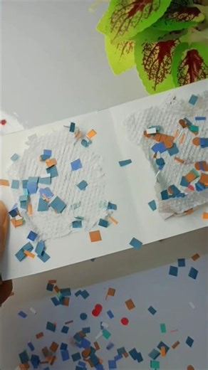 DIY Confetti Shooter Birthday card🎉 #shorts #confetti #birthdaycard