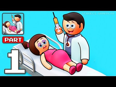 Dream Hospital - Gameplay Walkthrough Part 1 - Grow Your Busy Hospital Facility (iOS, Android)