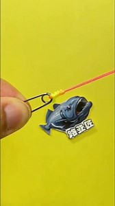 EASIEST‼️How to Tie a Fishing Lure Loop Ring