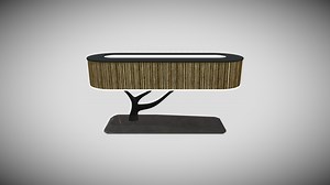 Modern Table Lamp | 3D Model - 3D model by Mesh-Magnet
