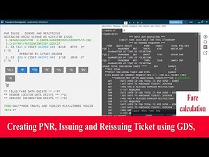 Galileo Travelport Advanced Training | Learning Air Ticketing | Part 02