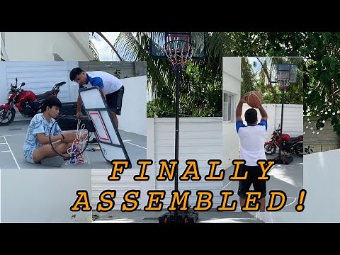 How to assemble portable Basketball hoop | Basketball hoop for adult and children