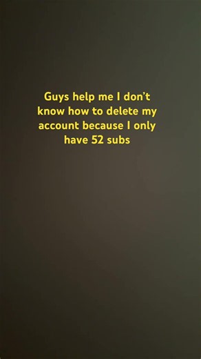 How can I delete my account