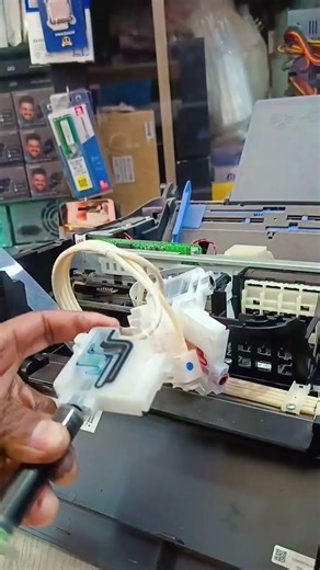 Black & Cyan & Yellow Is Not Printing Only Magenta is Printing Problem Solve❤️👍#epson #epsonprinter