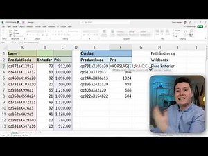 Sådan bruger du XOPSLAG som en professionel (tricks og avancerede eksempler)