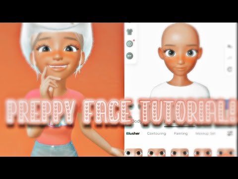 Preppy Zepeto Face Tutorial! *FIRST VIDEO*