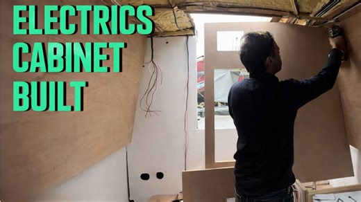 Boat electrical cabinet build | Clean and safe marine wiring