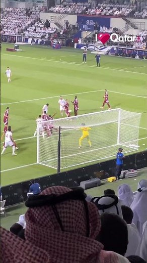 Scenes from Qatar vs UAE 2026 World Cup Qualifier match on 14 October 2025