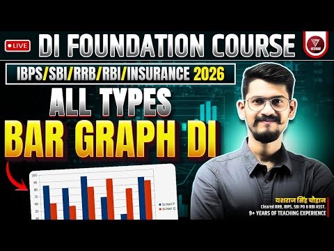 🔥Bar Graph DI for All Bank Exams by Yashraj Sir