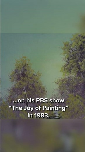 Bob Ross' first "Joy of Painting" piece on sale for $10 million