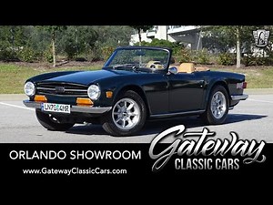 1971 Triumph TR6 Convertible For Sale Gateway Classic Cars Orlando 1782