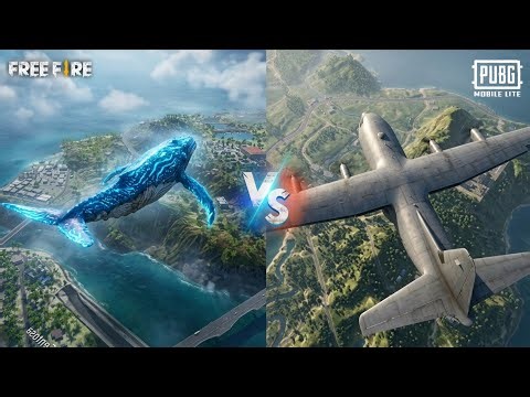 Free fire 🐋 Vs PUBG Mobile Lite ✈️ | Game Comparison 2026