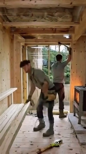 Building a Sauna Inside Solid Rock | Real Stone Construction #timelapse