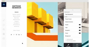 Adobe Portfolio Helps Photographers Build Portfolio Websites in Minutes