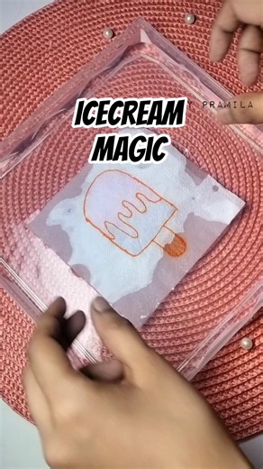 Tissue Paper Magic Icecream | Colorful Magic! 🎨✨