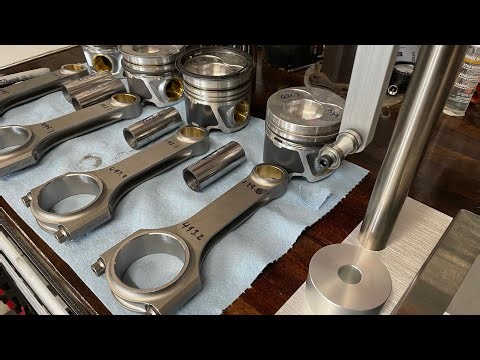 Weighing out your rotating assembly. Engine Blueprint