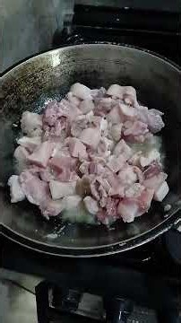 🍽️ Adobong Tokwa at Baboy with Oyster Sauce!