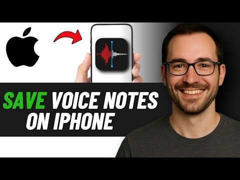 How to Save Voice Notes on iPhone (iOS) 2026