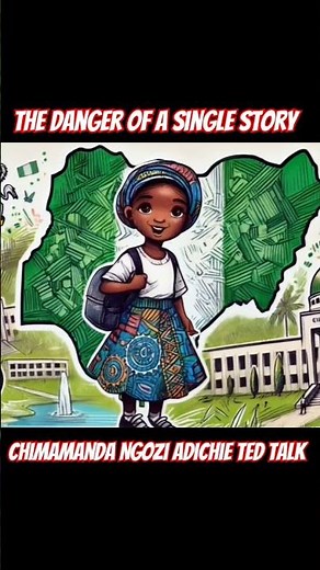 The danger of a single story by chimamanda Ngozi Adichie Ted talk #shorts