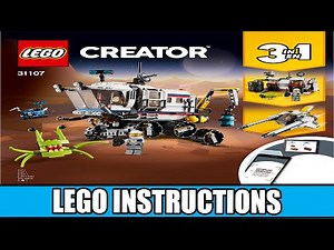 LEGO Instructions - Creator - 31107 - Space Rover Explorer