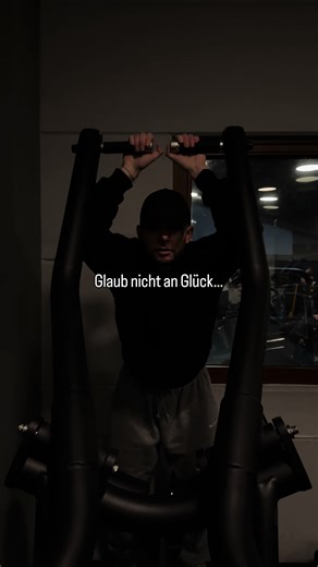 Kein Glück, nur der Glaube an dich selbst🫵🏼 #mindset #motivation #disziplin #tdathlete #discipline