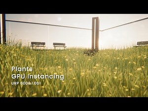 Plants GPU Instancing (Grass/Plants Shader) by Unity URP 6000