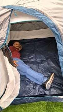 Decathelon 3 Person Tent Demo | Ladakh Ki Taiyari 😊