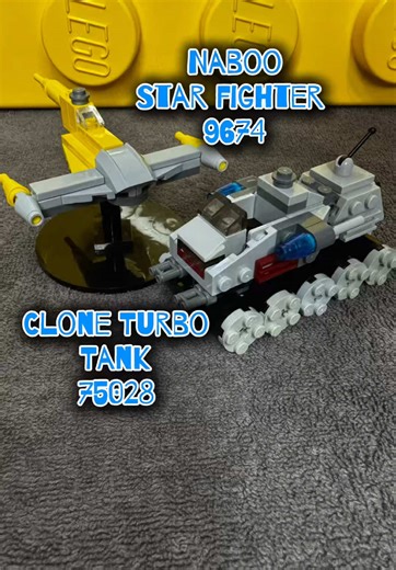 POV: Chef K. Fridge thought today was a peaceful build… We’re assembling the Naboo Starfighter from set 9674 ✨ Sleek. Chrome vibes. Episode I nostalgia. Naboo’s defense ship comes together piece by piece… Swamps. Plains. Trade Federation flashbacks loading. Chef K. Fridge steps in to inspect the build… And immediately gets dragged across the galaxy. 😭 The starfighter takes off. Chef in tow. Zero chill. But wait… Reinforcements arrive. Enter 75028 …Clone Turbo Tank Microfighter 🚀 Mini build. Mo