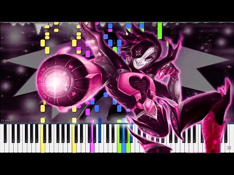 Undertale // Power of "NEO" (IKARUS Remix) // Duet | LyricWulf Piano Tutorial on Synthesia