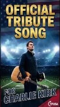 Super Bowl All American Half Time Show featuring Charlie Kirk Tribute song TPUSA Turning Point USA