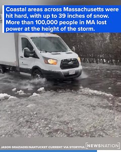 5.5K views · 82 reactions | A historic winter storm brought heavy snow, near-hurricane force winds and freezing temperatures to the Northeast region on Jan. 29. MORE: https://trib.al/Vq5YGYy | NewsNation | Facebook
