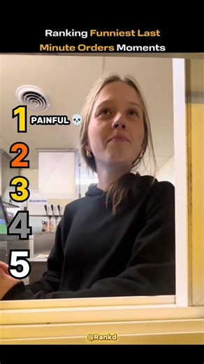 Ranking Funniest Last Minute Orders Moments 😂⏰ #shorts #funny #moments