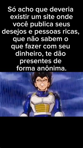 Precisamos NORMALIZAR isso 😭💸 | Vegeta na chuva pensando na vida