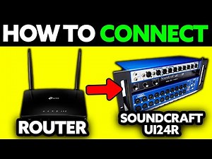 How To Connect Router to Soundcraft Ui24R (2025) - Step by Step