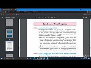 SOP-1 Advanced Web Design
