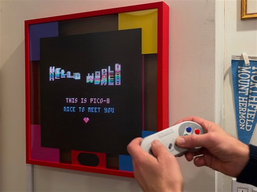 NEW GUIDE: LED Matrix Wall Arcade for Pico-8
