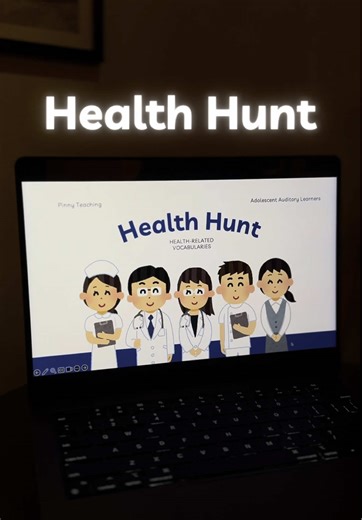 💡A wellness journey powered by your ears and brain! 🧠✨ #pinnyteaching #englishteacher #game #esl #efl #esllesson #tienganh #giaovien #learnontiktok #powerpoint #classroom #english #kids #gameforkids #englishlesson #hoctienganh