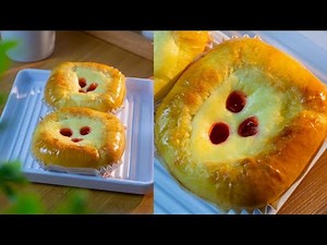 Premium Cheese Bread, Bakery Style! Strawberry Cheese Bread Recipe