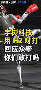 宇树科技，回应众擎机器人，用H2对打，你们的T800敢打吗 #机器人 #人形机器人 #人工智能 #humanoidrobot #robot