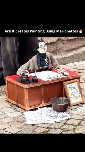 Time Unfolded on Instagram: "Drawing a marionette involves capturing the unique structural elements of a string-operated puppet, such as jointed limbs and control rigs. #information #knowledge #history #discover #trending"