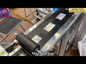 Máy dán tem nhãn tự động