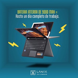 Neuron Flex 13.3 tan delgada y flexible es la opción más versátil y cómoda para quienes buscan mantenerse siempre conectados. ¡En casa, trabajo o escuela, no te desconectes! #LanixCómputo | Lanix Cómputo MX