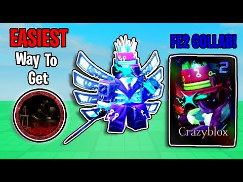EASIEST Way To Get The New CRAZYBLOX 1X1X1X1 Skin | Forsaken FE2 Collaboration Update
