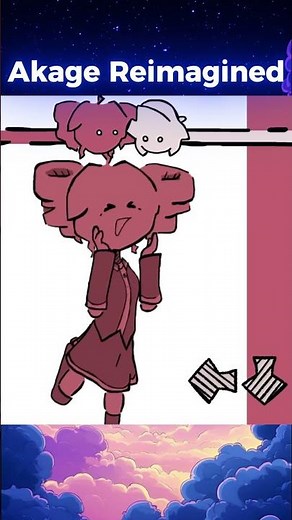 Akage Reimagined [FNF Mod] #fnf #fridaynightfunkin #shorts #fnfmod